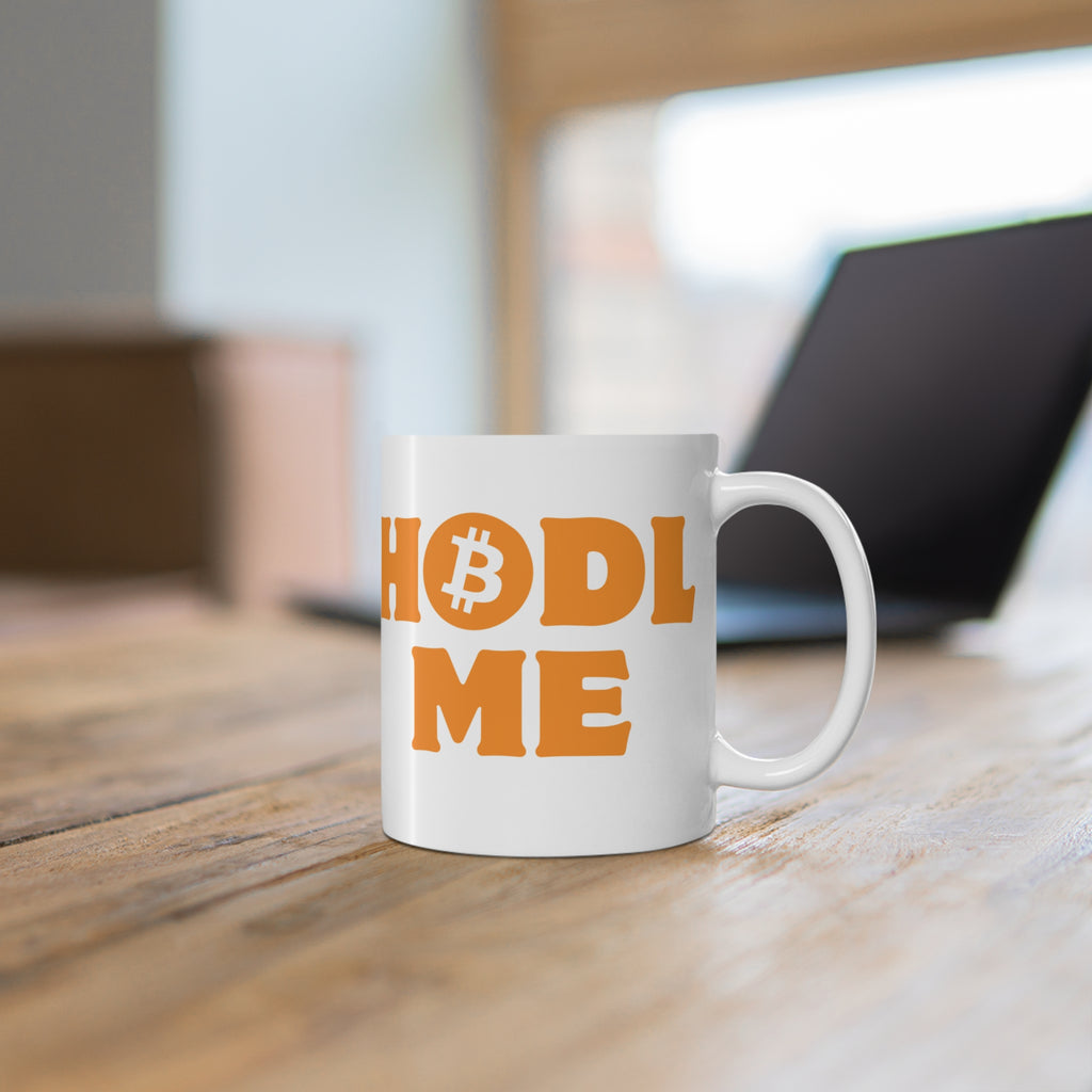 HODL ME Bitcoin Coffee Mug