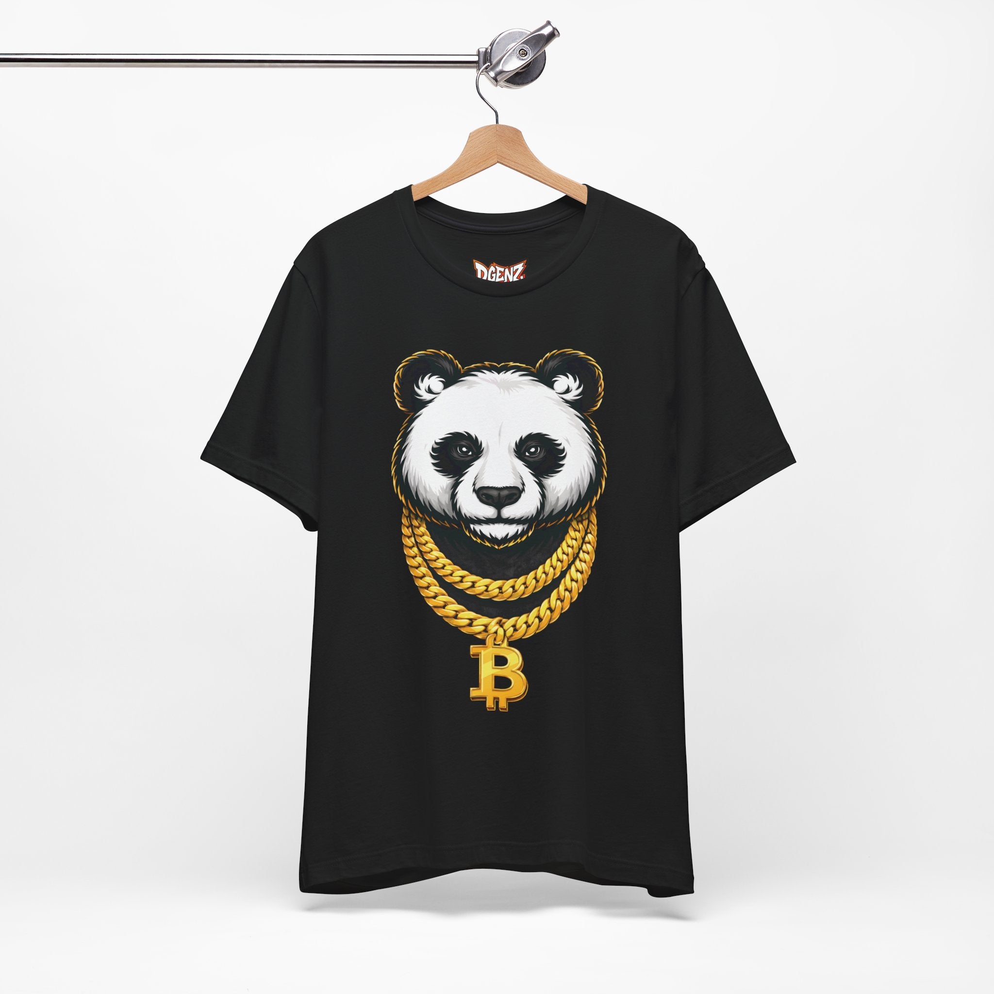 Crypto streetwear t-shirt inspired by Bitcoin culture and patience