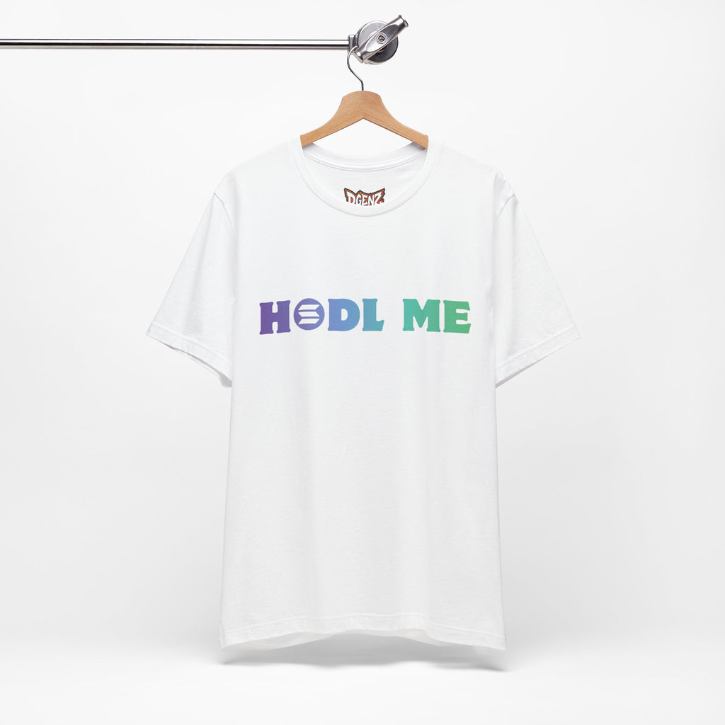 HODL ME Solana Crypto T-Shirt White