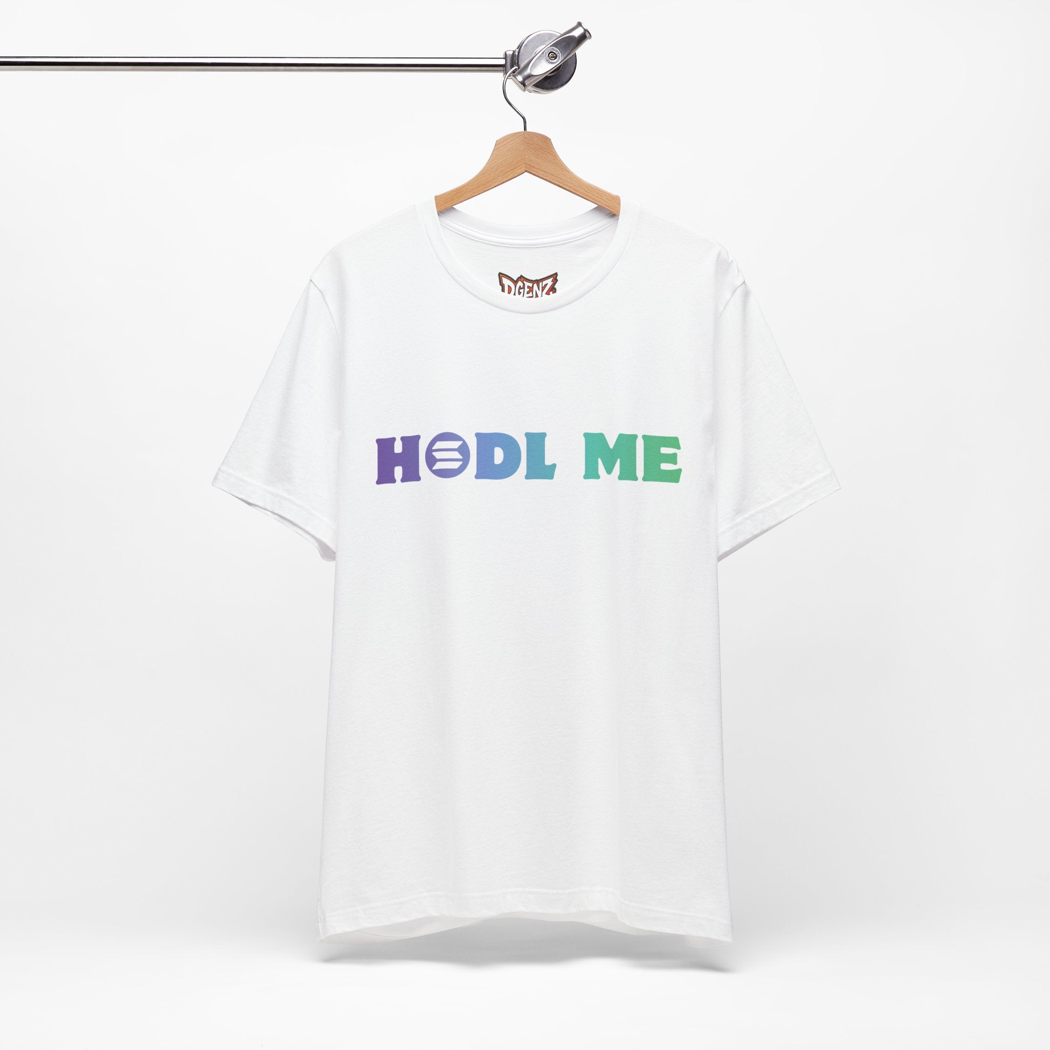 HODL ME Solana Crypto T-Shirt White