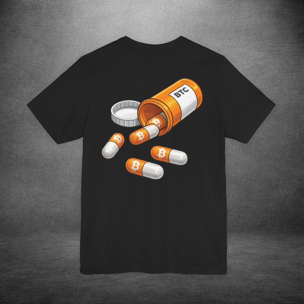 Crypto meme t-shirt for bitcoin holders and maximalists
