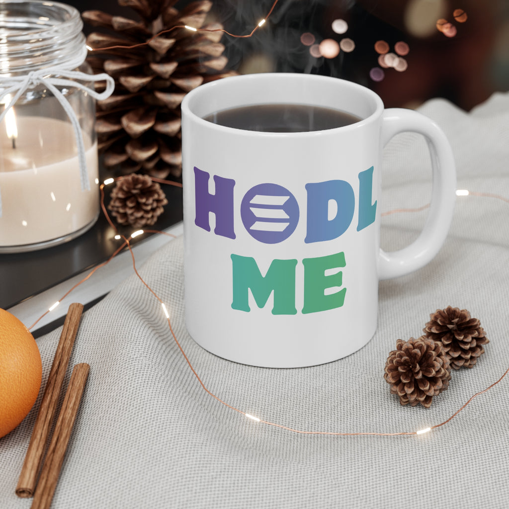 HODL ME Solana Crypto Mug