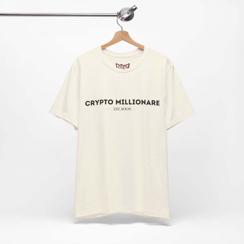 Crypto Millionaire streetwear t-shirt design