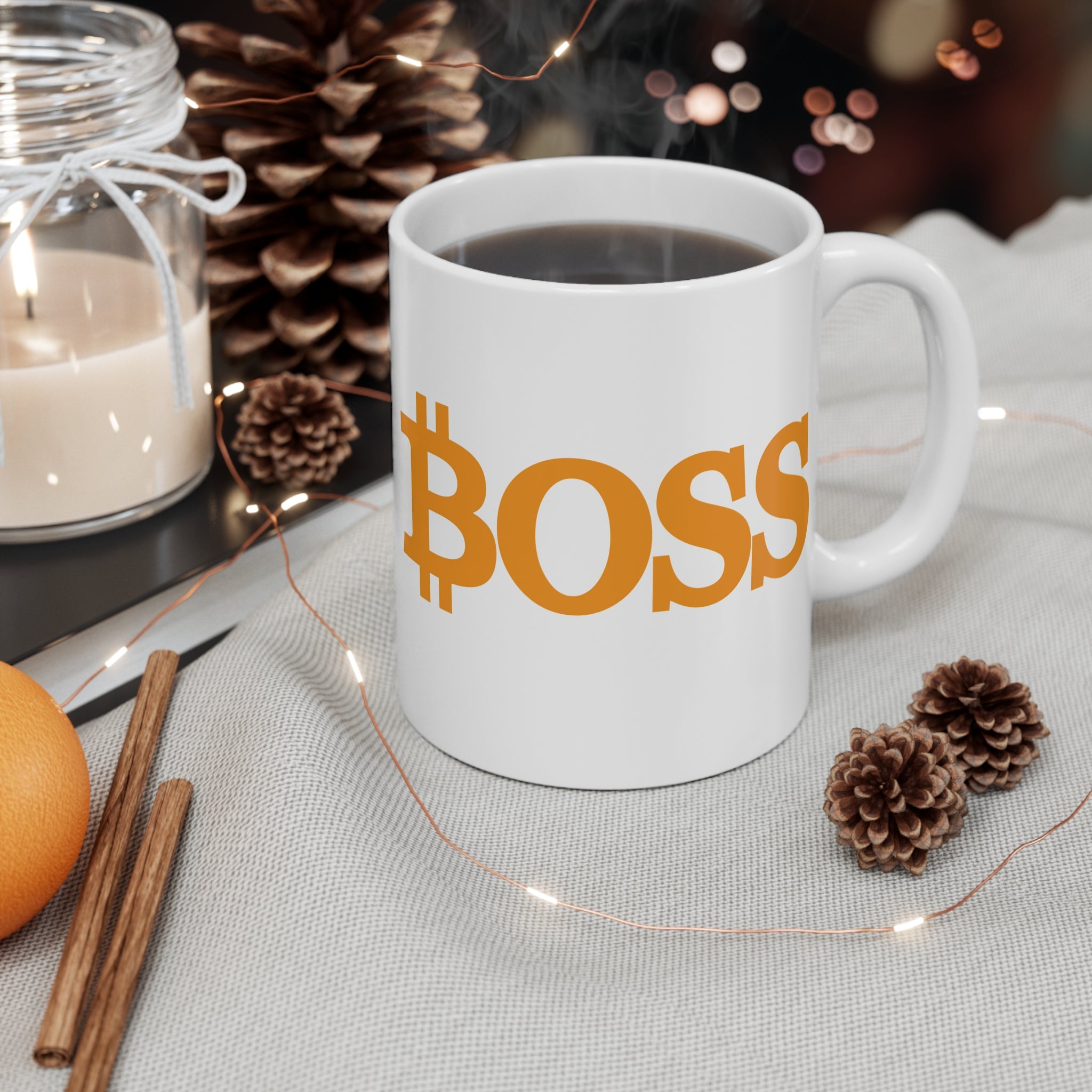 Bitcoin Boss Coffee Mug