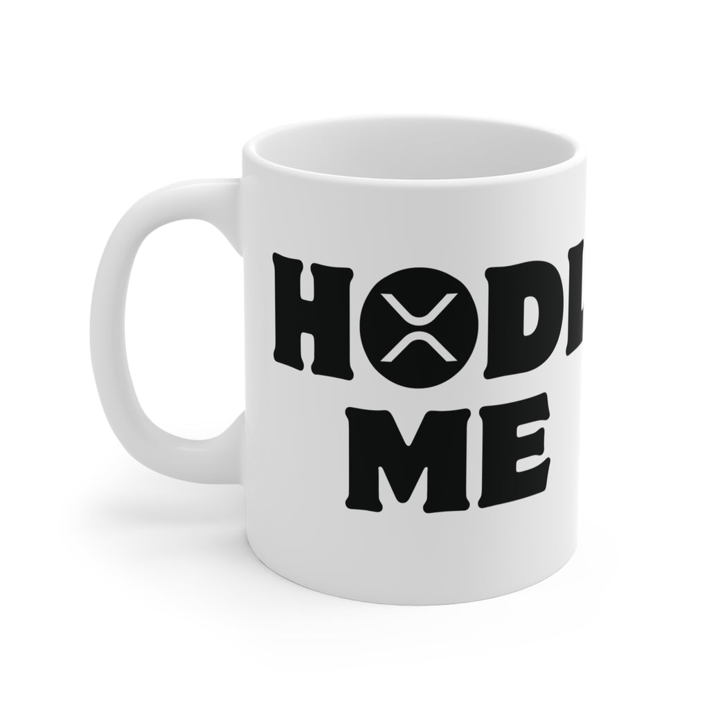 HODL ME XRP Mug close-up