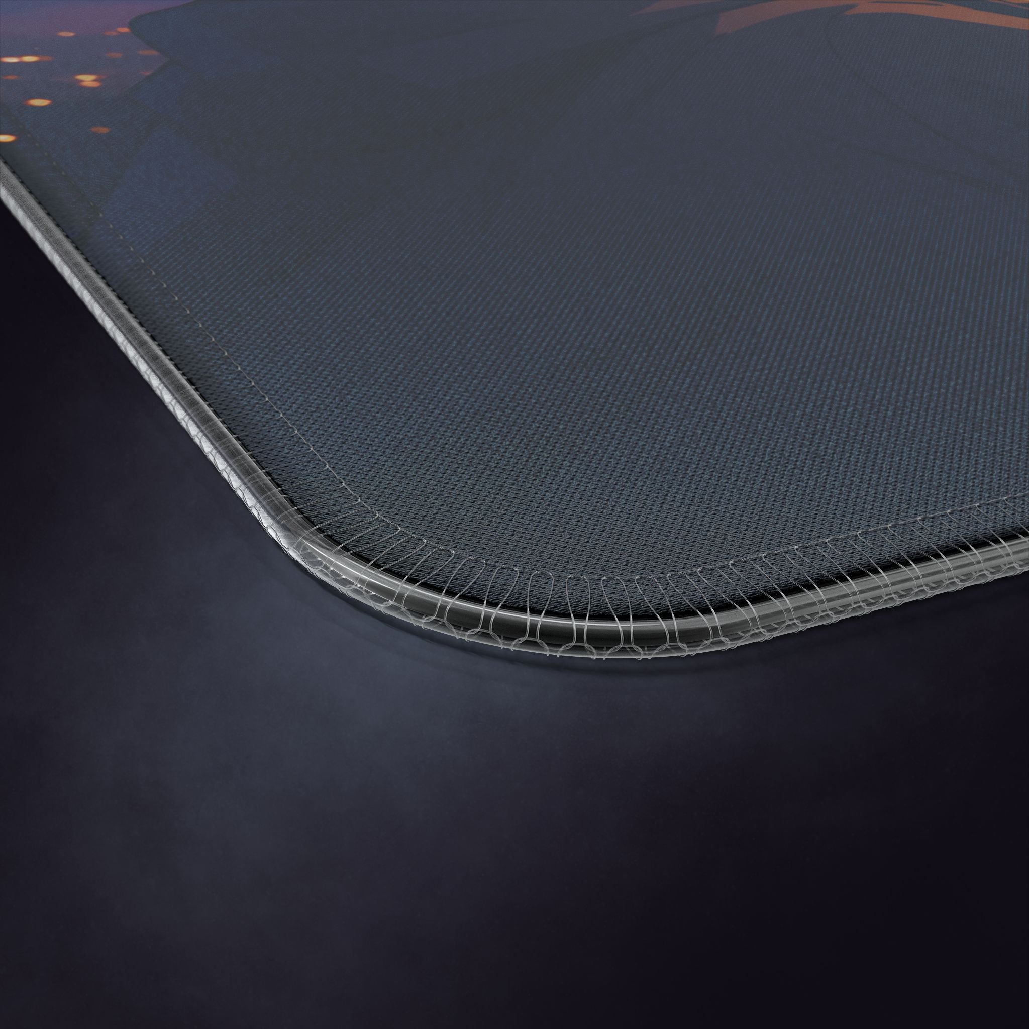 Injustice Perth Skyline RGB Gaming Mouse Pad | Wireless Phone Charging | Crypto Desk Mat