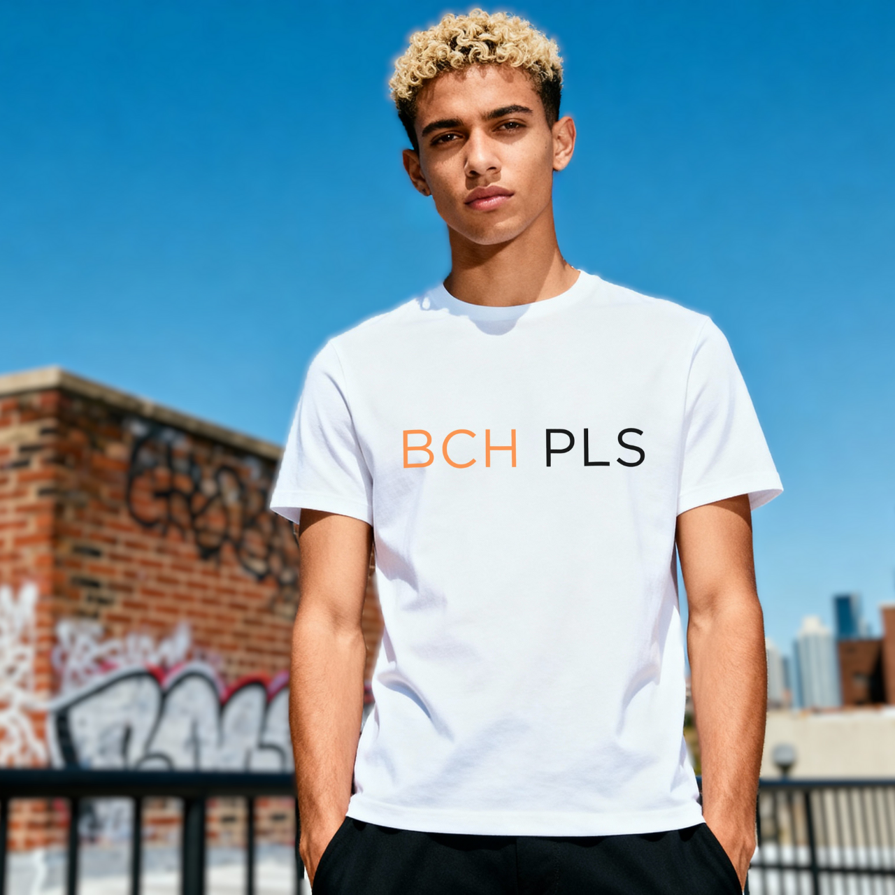 BCH PLS bitcoin cash meme t-shirt