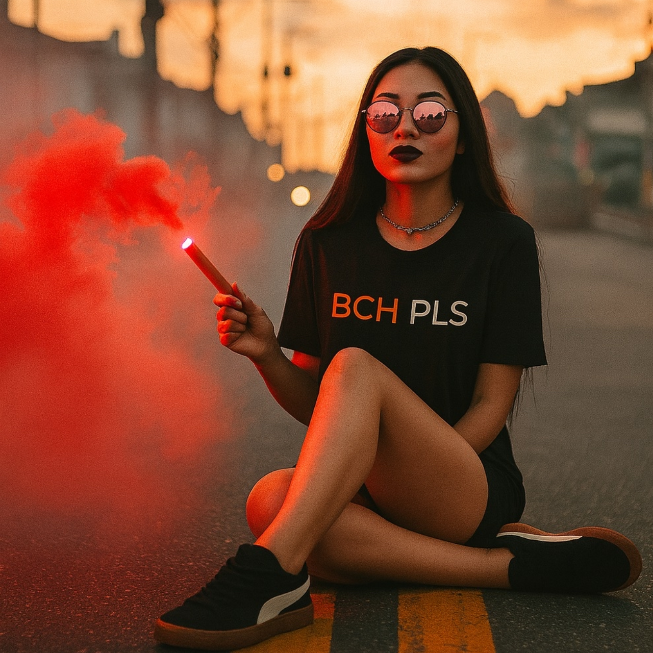 BCH PLS crypto t-shirt mockup