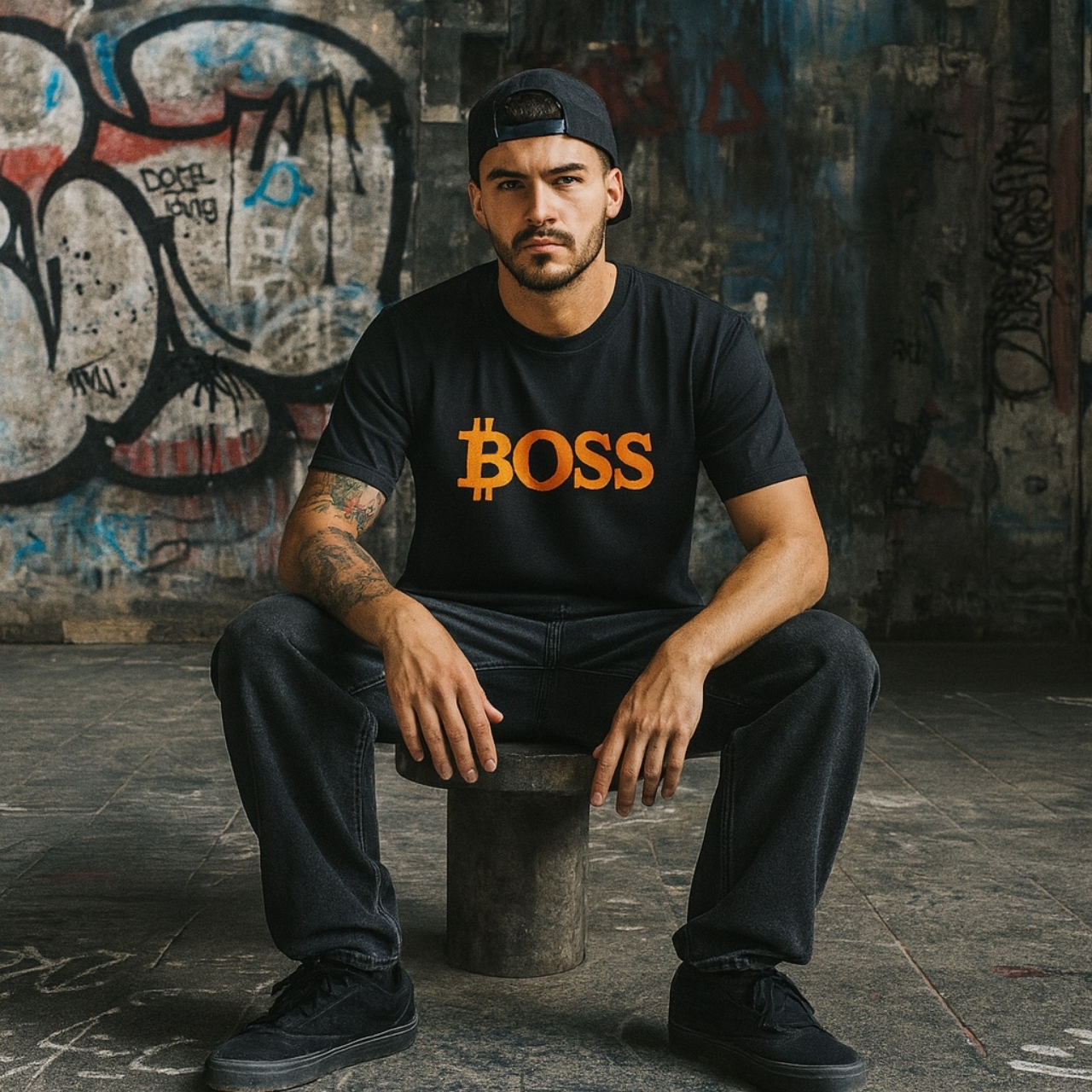 Bitcoin Boss t-shirt for crypto traders