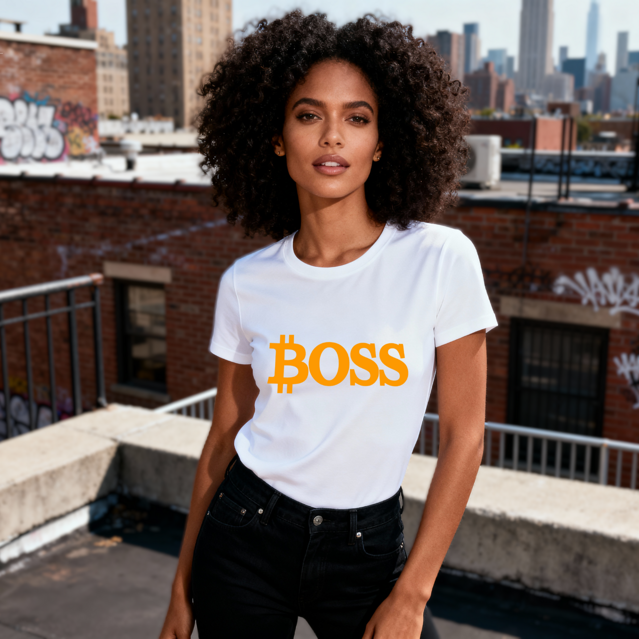 Bitcoin Boss BTC streetwear t-shirt