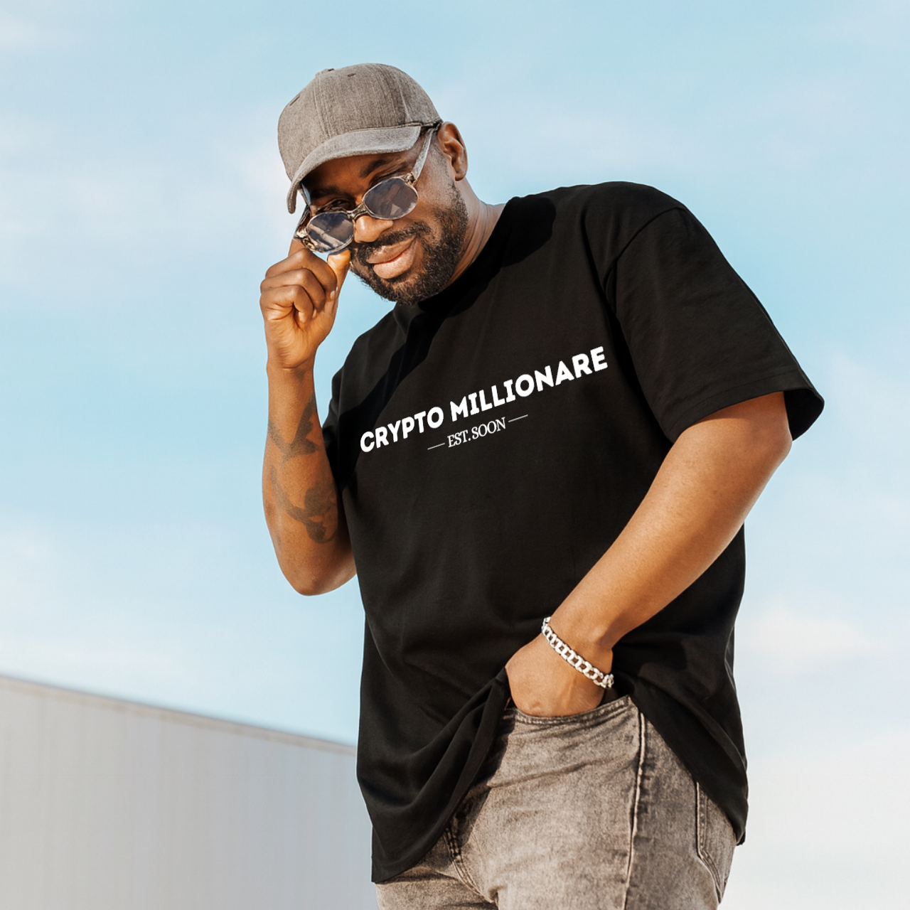 Crypto Millionaire t-shirt for traders and investors