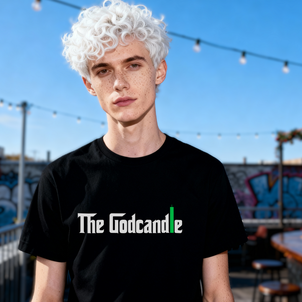 Godcandle crypto trading meme t-shirt