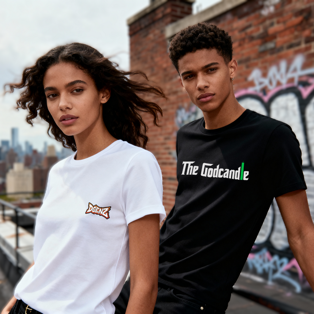 Godcandle crypto trading t-shirt design