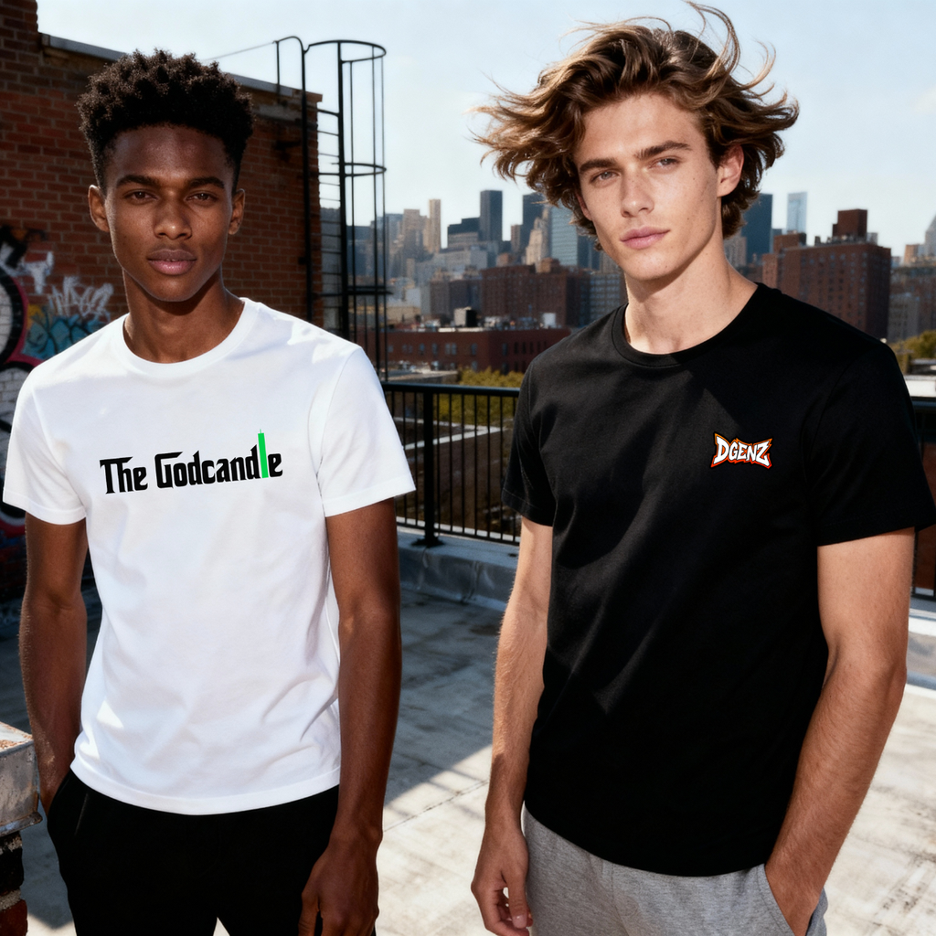 Crypto market godcandle t-shirt