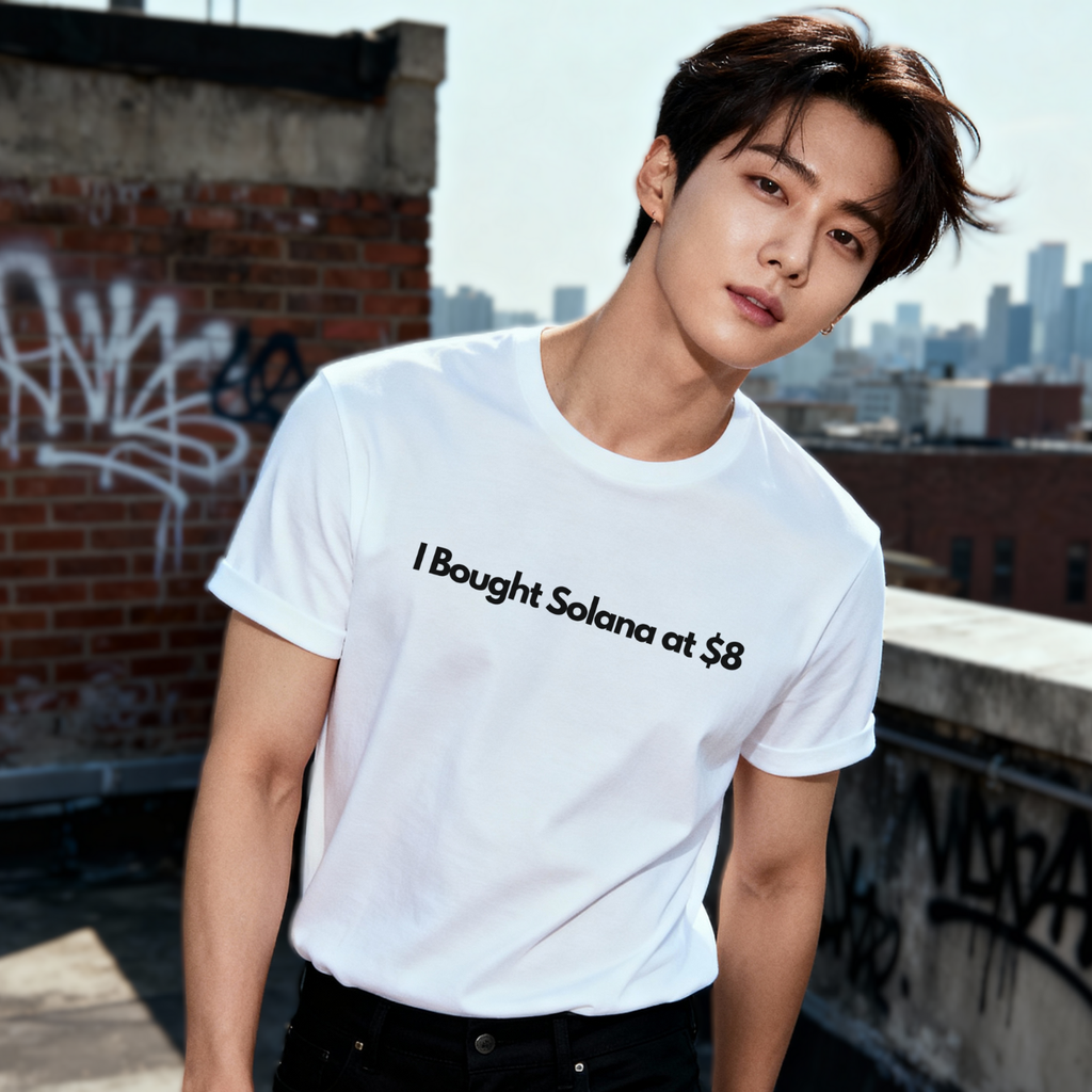 Solana trader meme t-shirt design