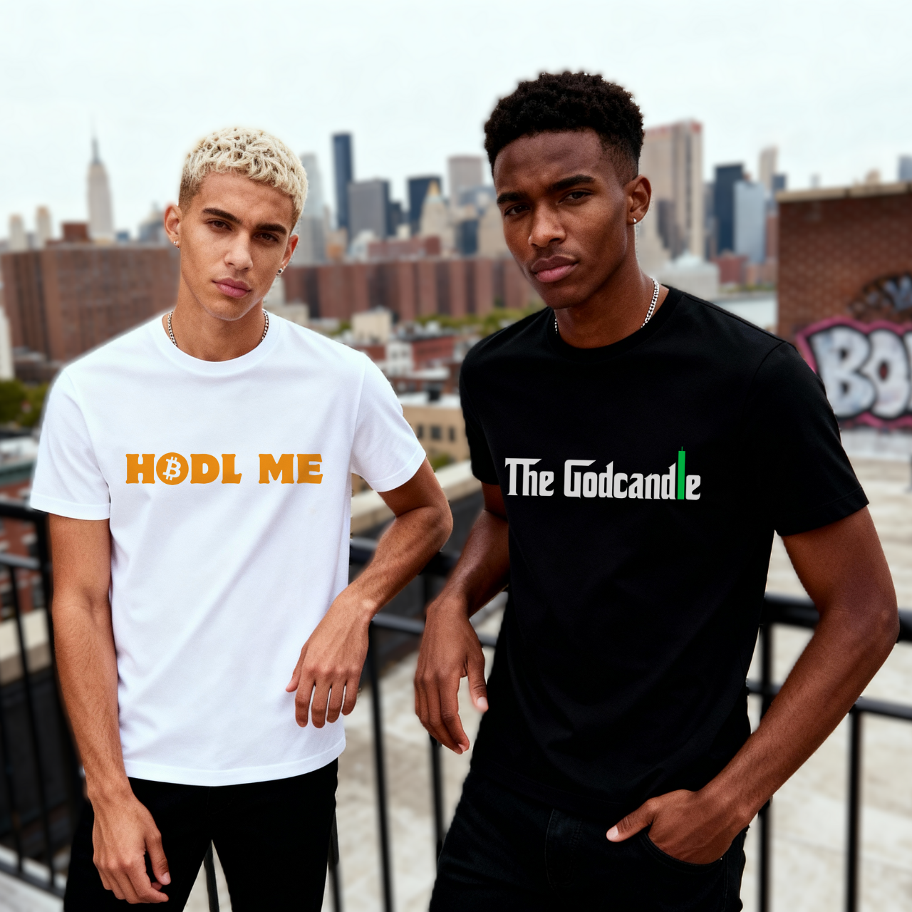 HODL ME Bitcoin T-Shirt Mockup