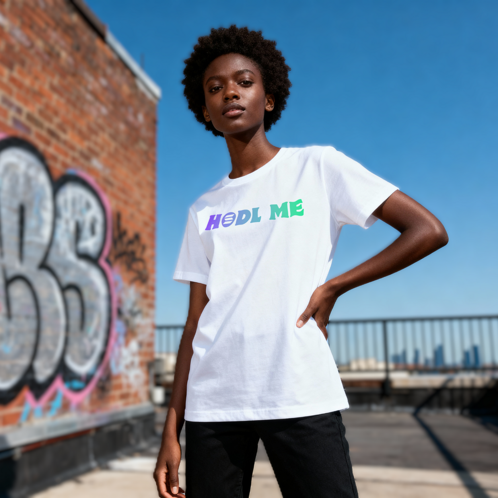 HODL ME Solana Crypto T-Shirt Design