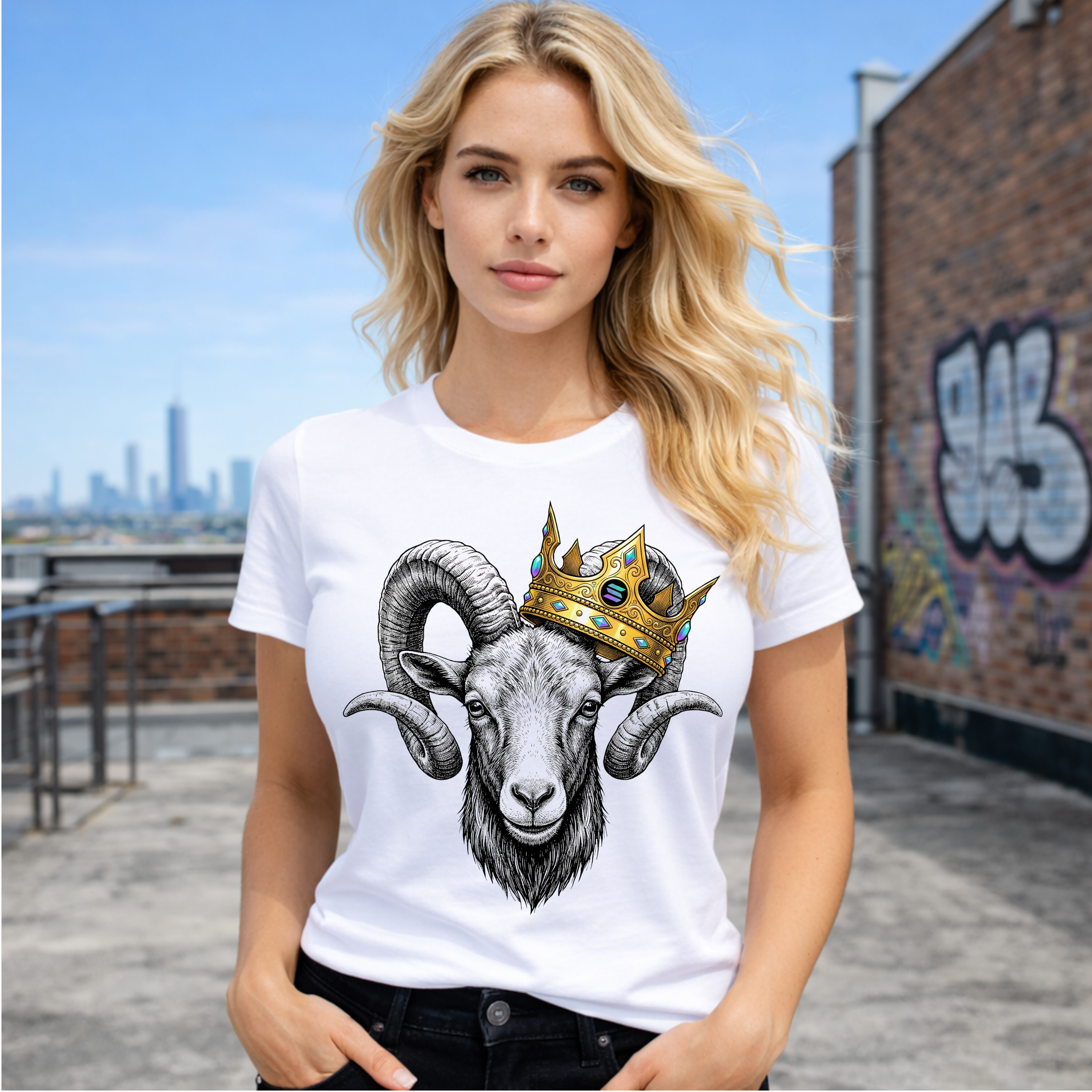 Unisex Solana crypto t-shirt designed for SOL holders and investors