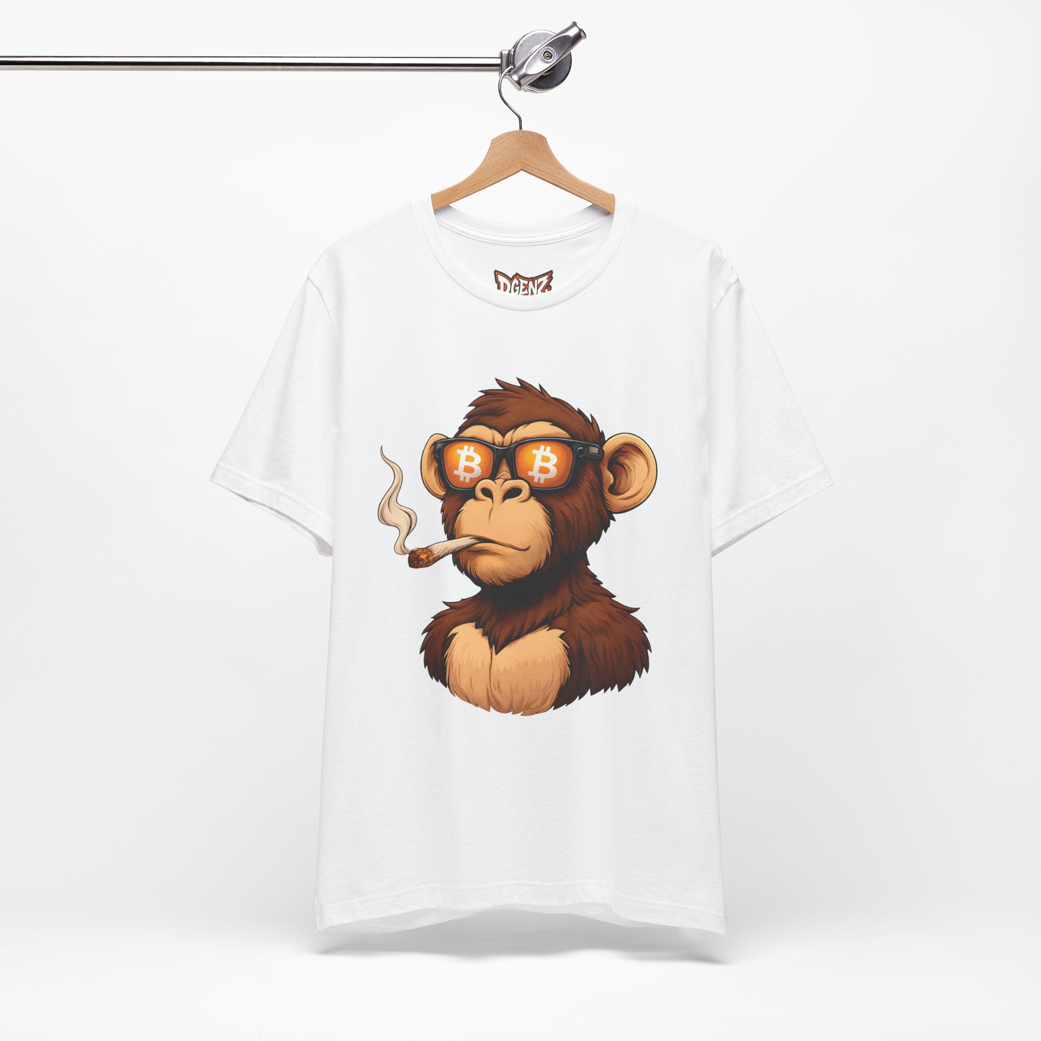 Degen Bitcoin Ape T-Shirt Design