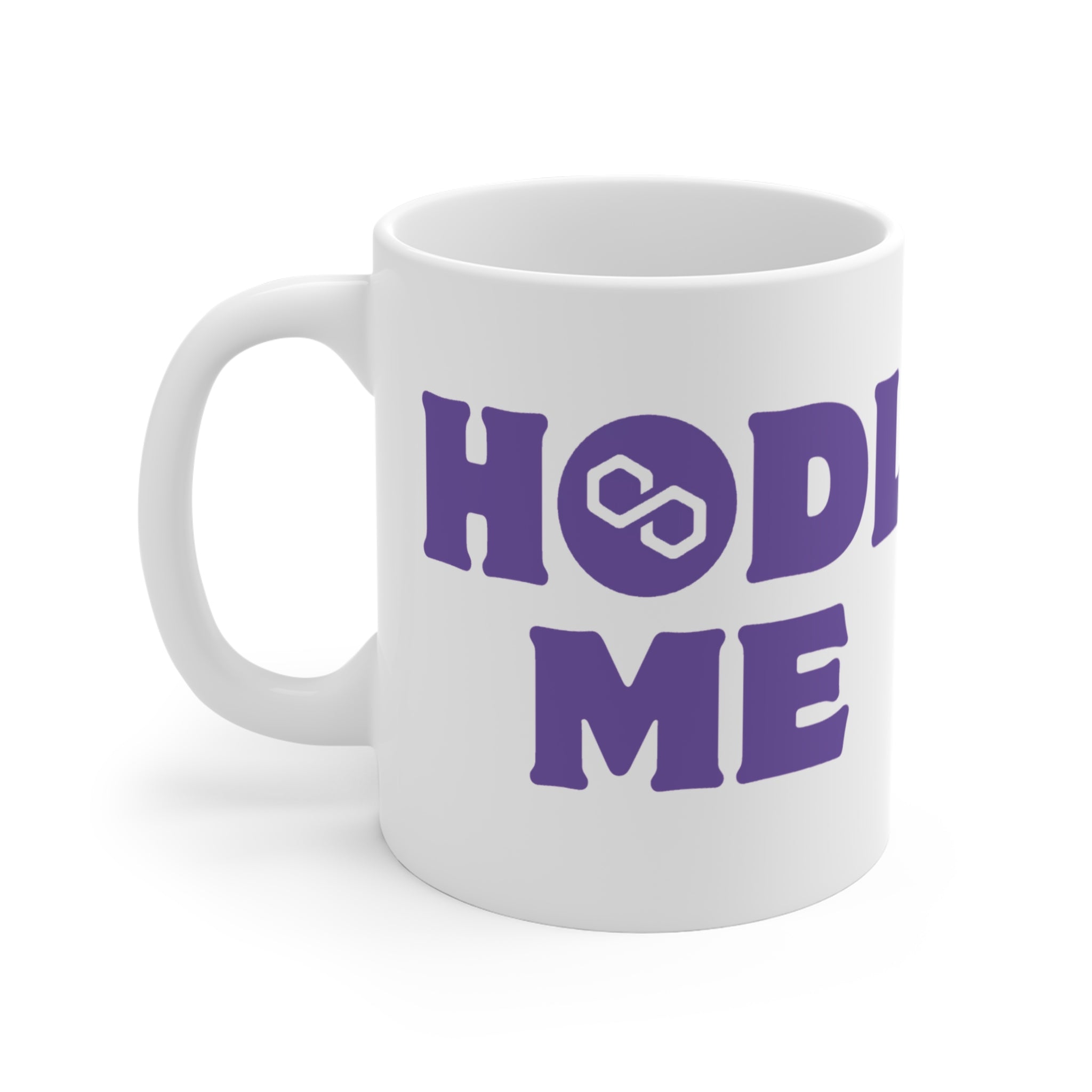 HODL ME Polygon Ceramic Mug