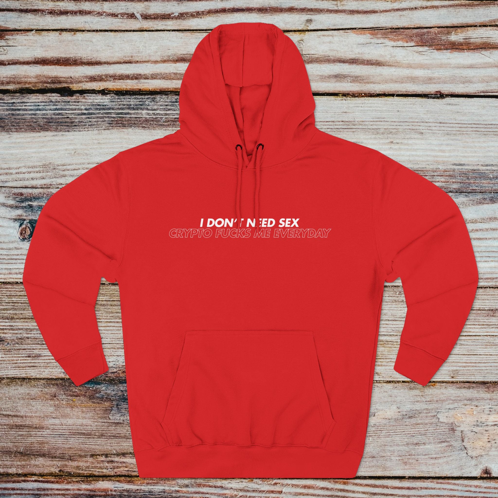 Crypto trading jumper inspired by market volatility and liquidations