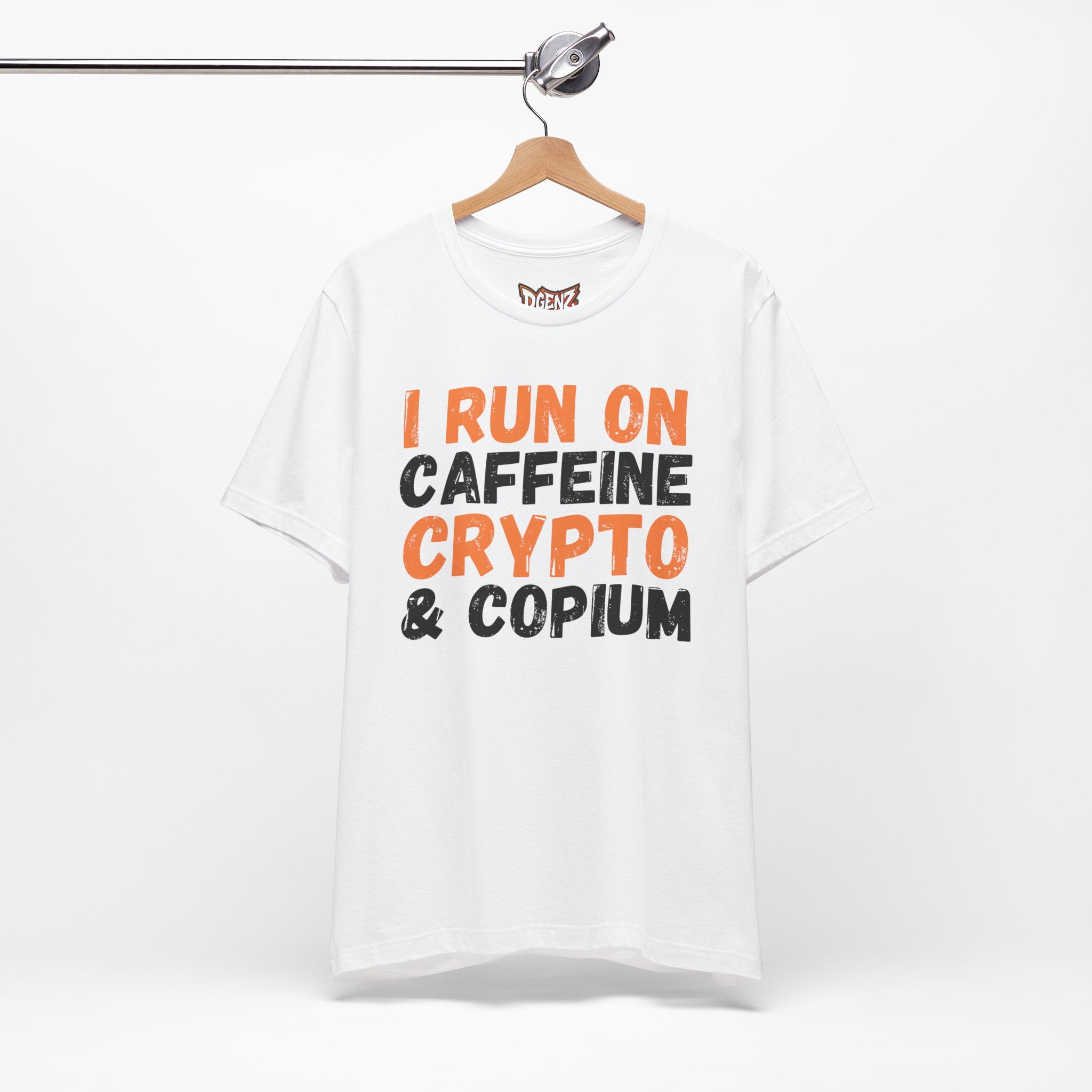 Crypto market copium meme tee