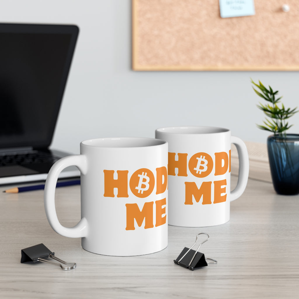 HODL ME Bitcoin Mug Mockup