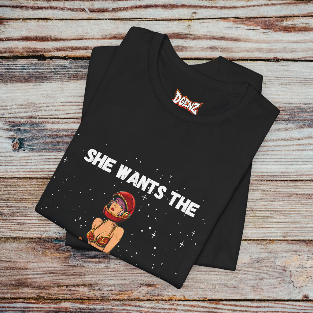 Crypto meme t-shirt inspired by Dogecoin and $DOGE culture