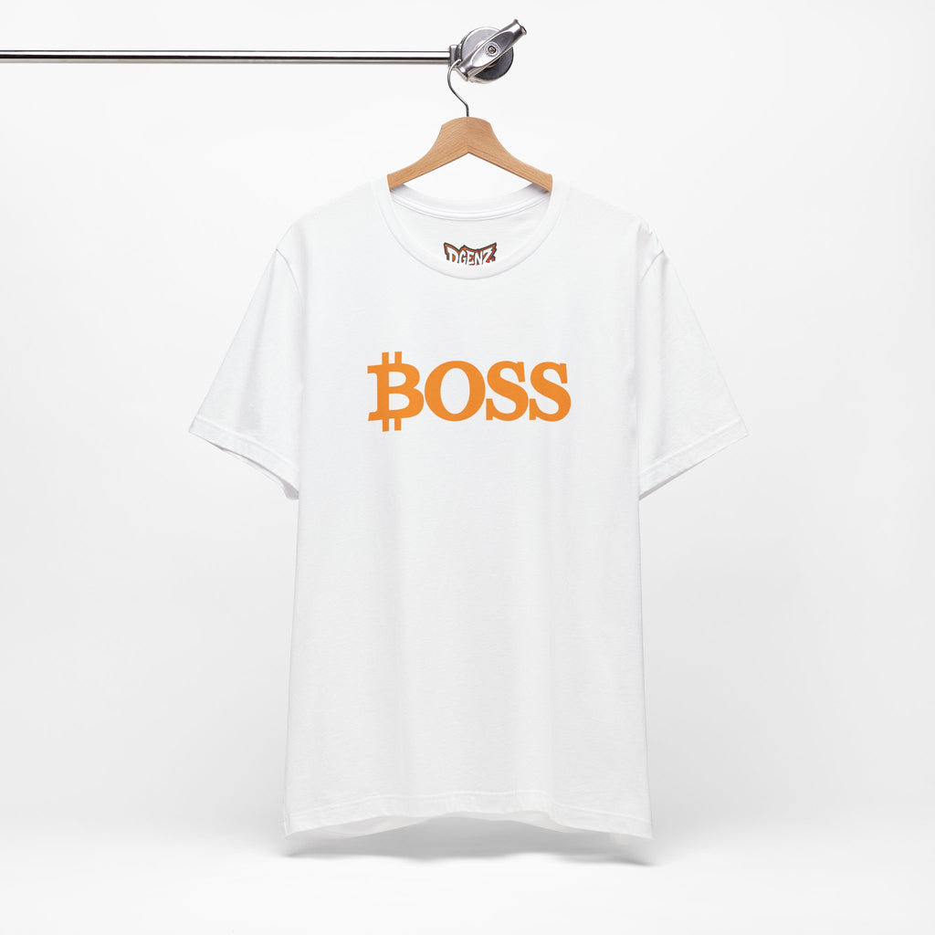Bitcoin Boss t-shirt mockup