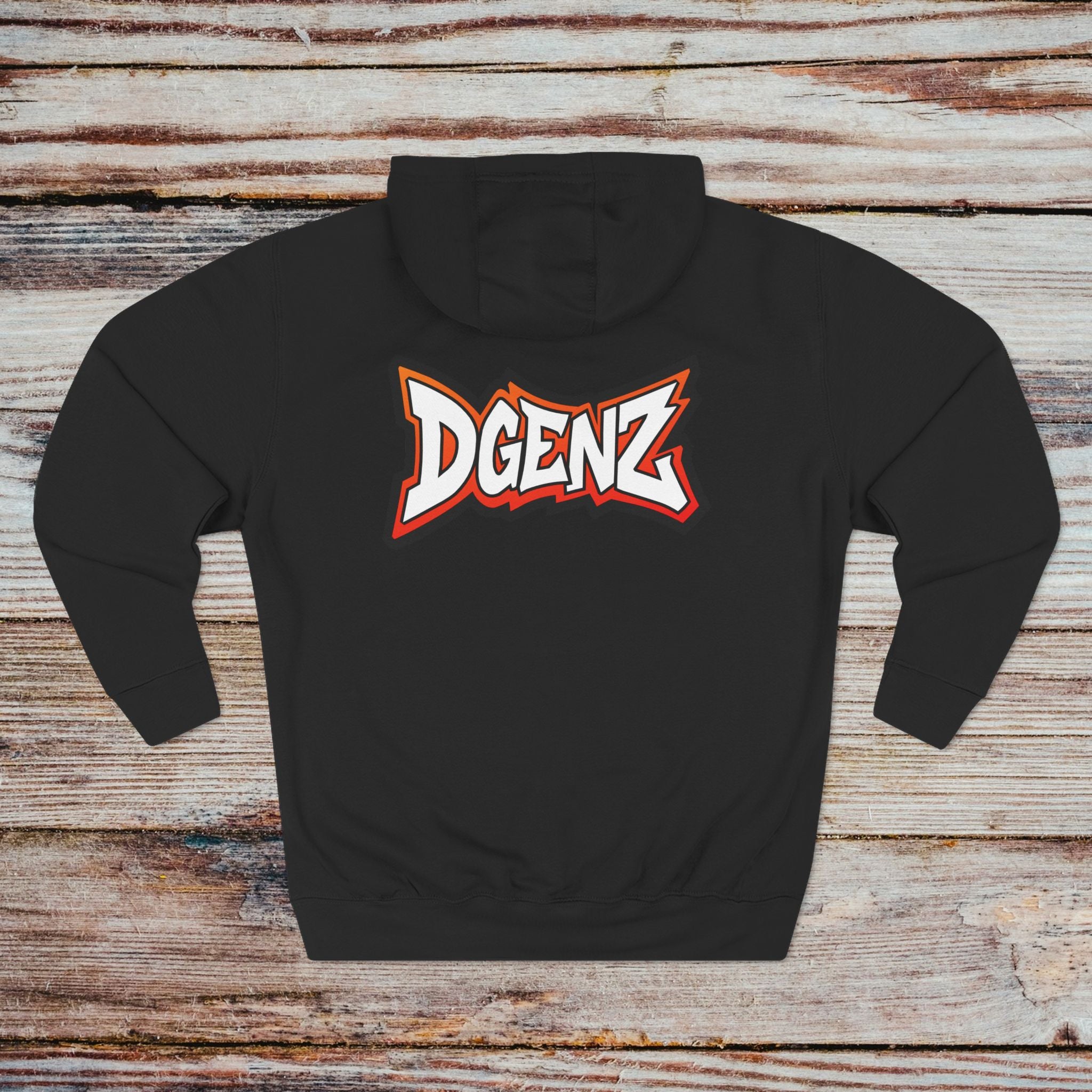 Black Dgenz Core Hoodie lifestyle crypto fashion photo