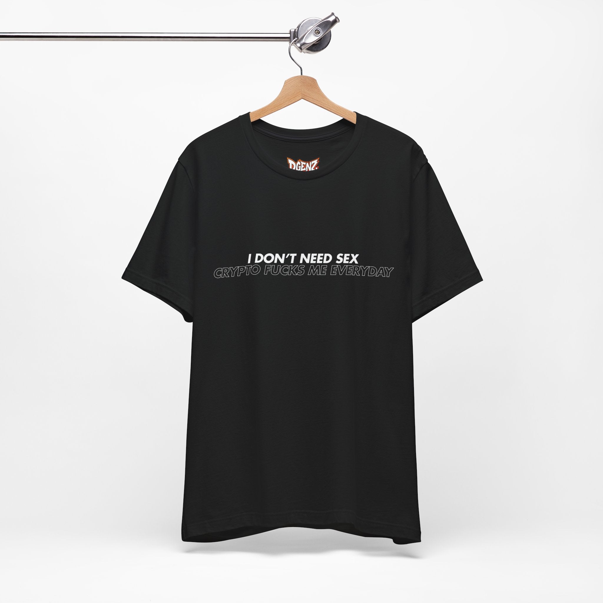 crypto fucks me everyday meme t-shirt