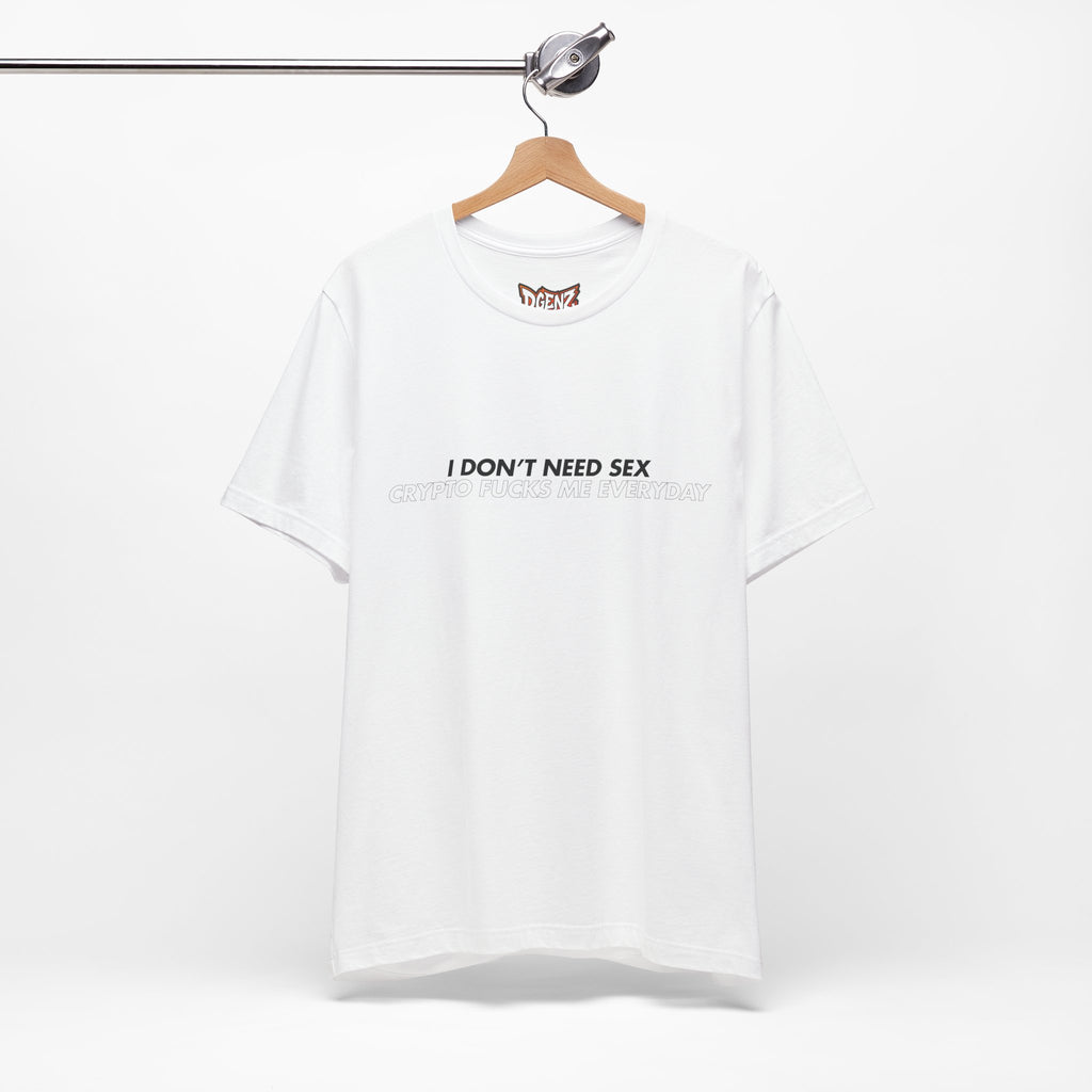 crypto fucks me everyday t-shirt design