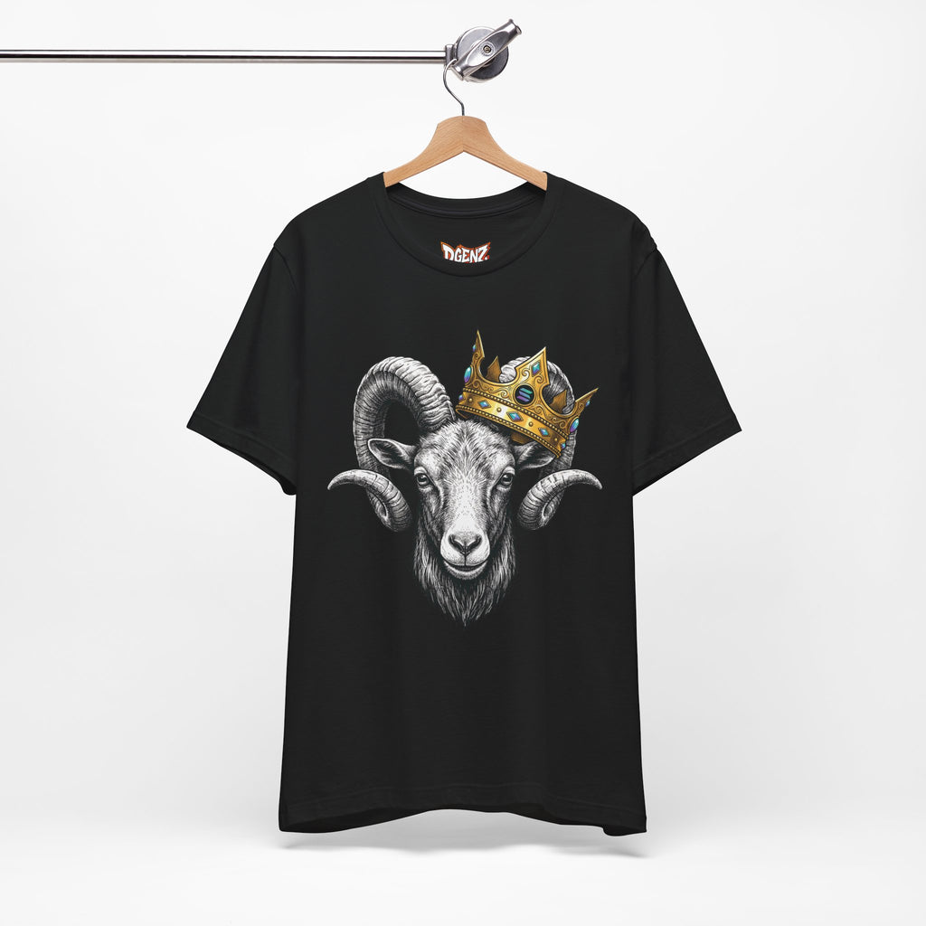 Solana the Goat crypto tee design